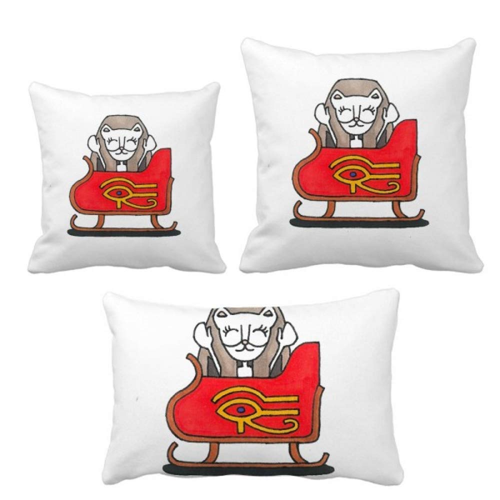 Coussin Bastet Égypte salon décoration canapé maison set coussins