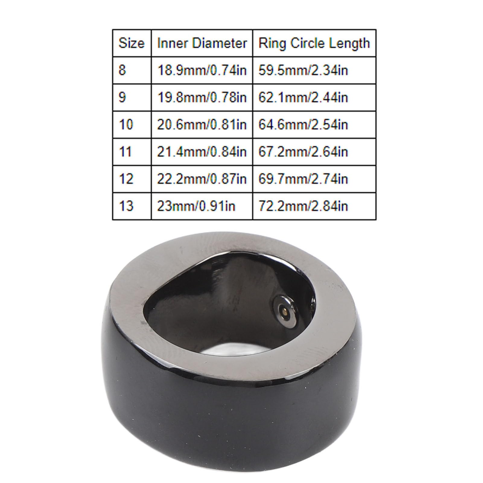 SIXRUN Anillo Inteligente, Rastreador de Actividad Física con 7 Días de Duración de Batería, Resistente Al Agua IP67, Monitor de Salud para iOS, Contador Portátil para Entrenamientos (11)