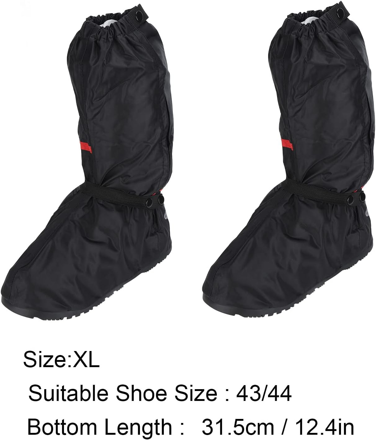 Shoes Cover, Wear Resistant Reusable Shoes Cover Oxford Cloth Windproof Professional Slip Resistant for Cycling Climbing for Hiking Travel(XL)