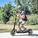 LEOOUT Electric Scooter 2800w Motor, 60 Miles Long Range & 40 MPH Speed, Upgraded 52V 25AH Battery, 10'' Heavy Duty Off-Road Tire, Electric Scooter for Adults