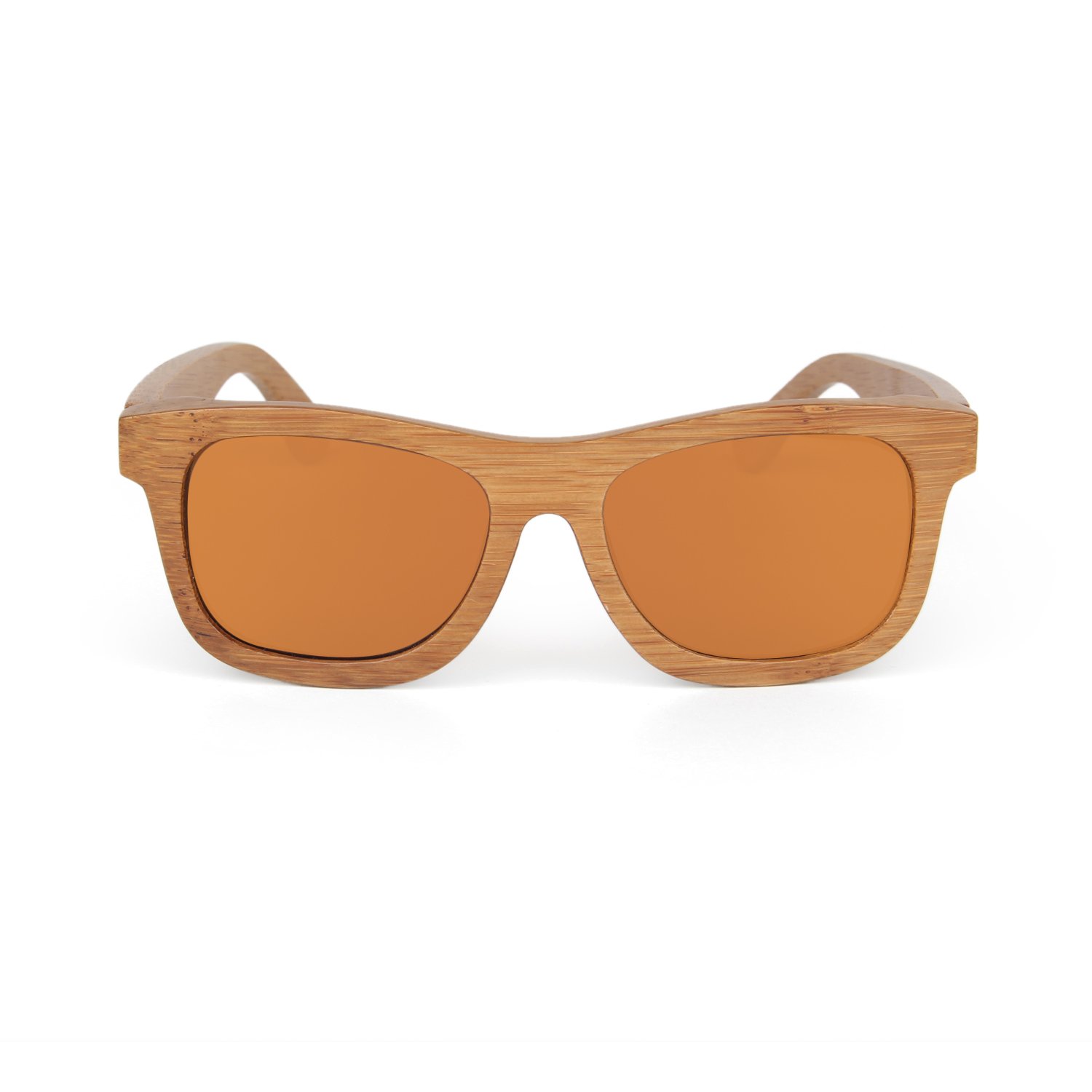 Ynport Bambus-Sonnenbrille für Herren/Damen, klassisches Design, mit Holz beschichtet, Vintage-Stil, Floating Eyewear