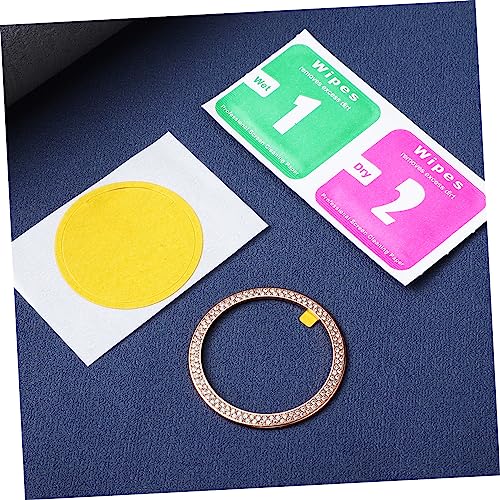Anillo Protector de Gemas para Reloj y Funda Brillante de Imitación 5