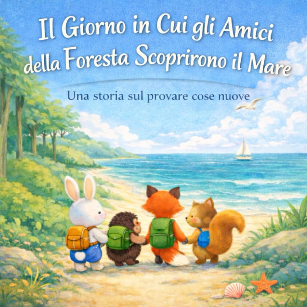 Il giorno in cui gli amici della foresta scoprirono il mare: Una storia sul provare cose nuove