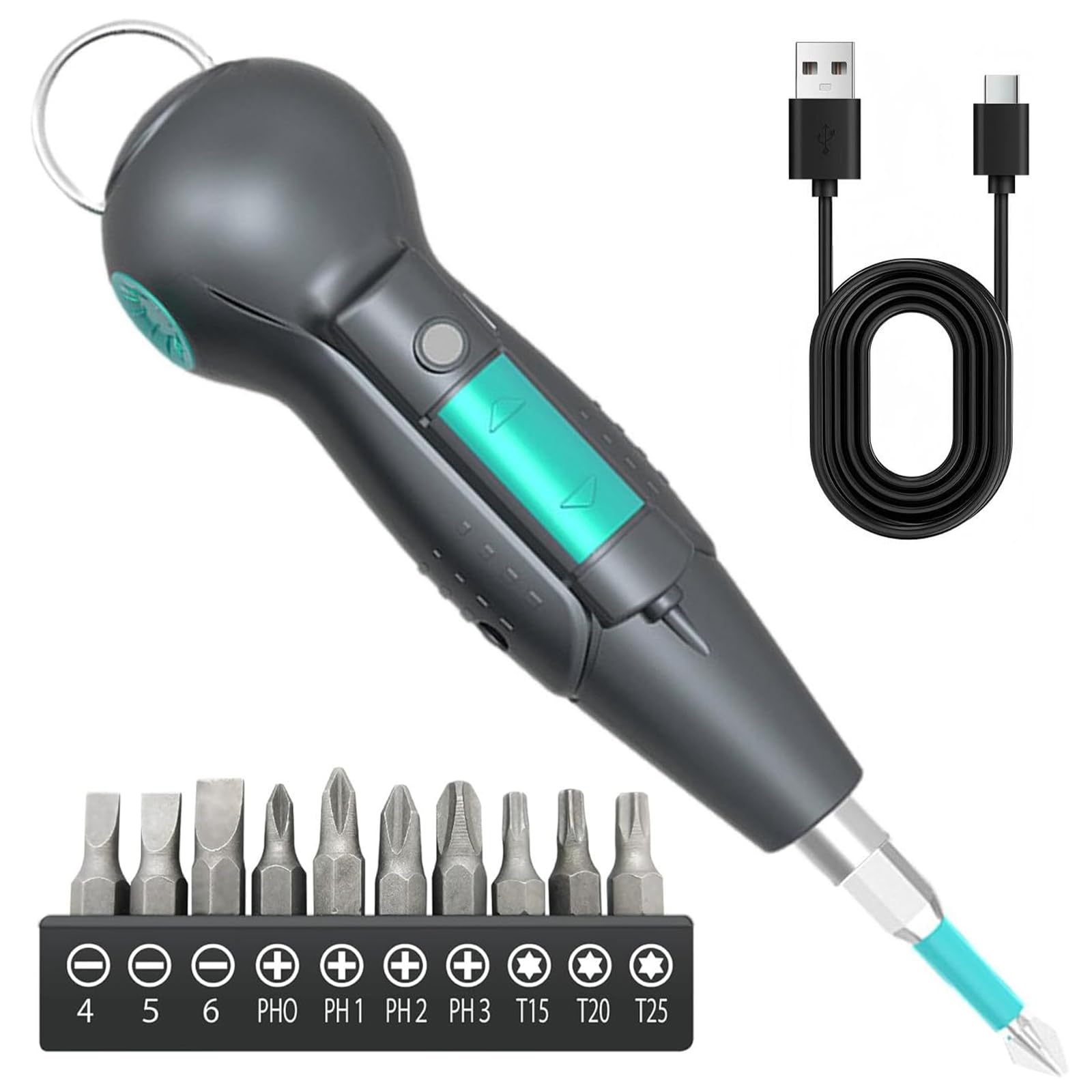 Sentool 電動ドライバー 小型 ペン型 ドライバー 電動 手動兼用 充電ドライバー