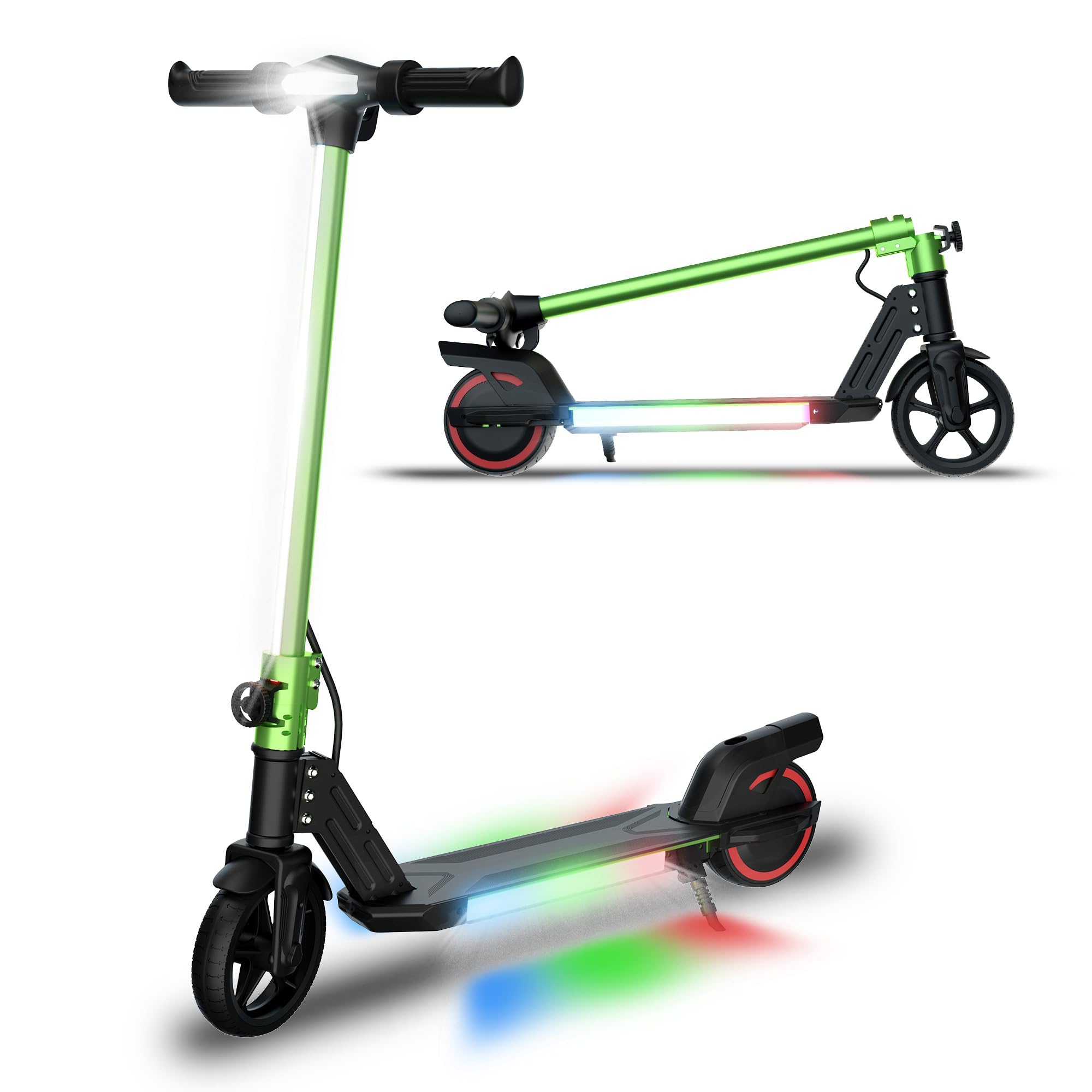WEELMOTION Green Kids Electric Scooter