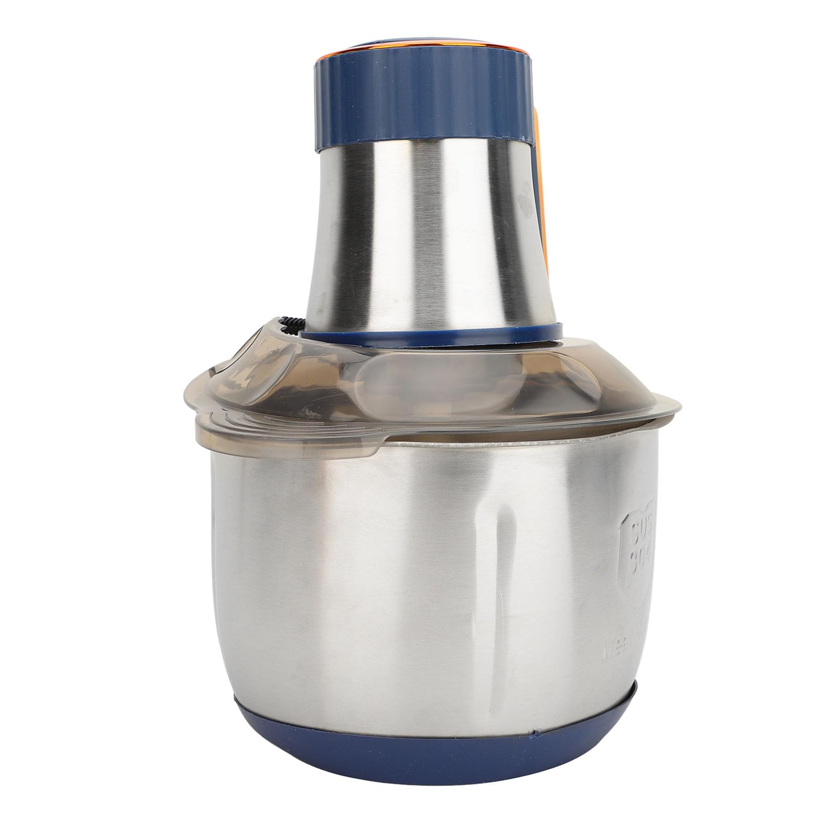 Procesador eléctrico de alimentos 500W 5L Acero inoxidable de gran capacidad multifuncional con para cocina casera (azul)