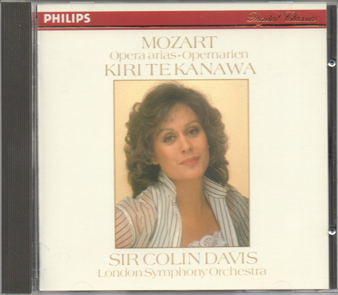 Mozart: Opera Arias [Audio CD] Mozart; Te Kanawa; Davis; Wolfgang Amadeus Mozart and Colin Davis