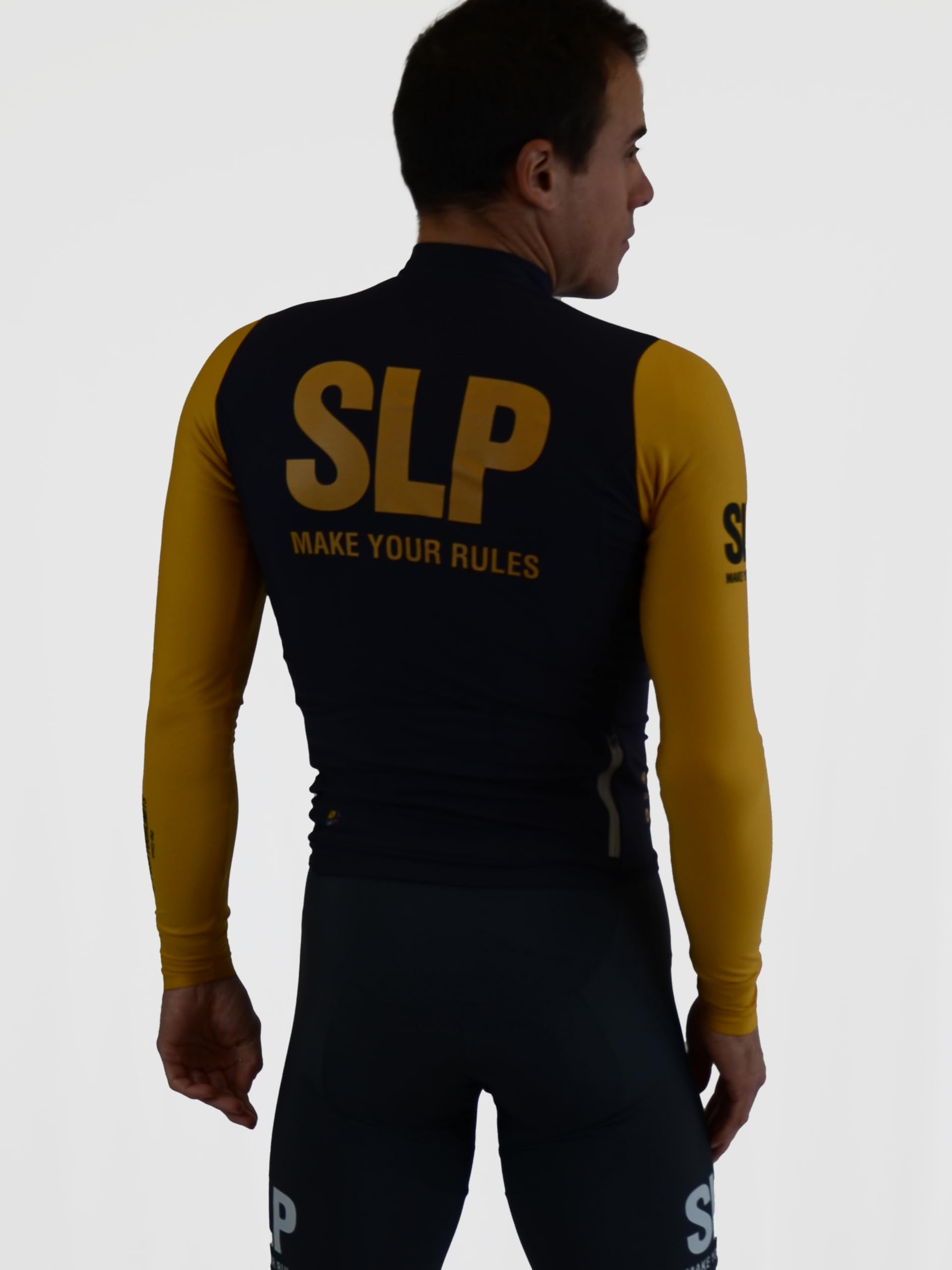 Slopline SLP. Maglia Manica Lunga Ciclismo Uomo/Donna, THERMALTECH Taglio Polsino al Vivo/Altamente Traspirante/Calda/Confort Massimo