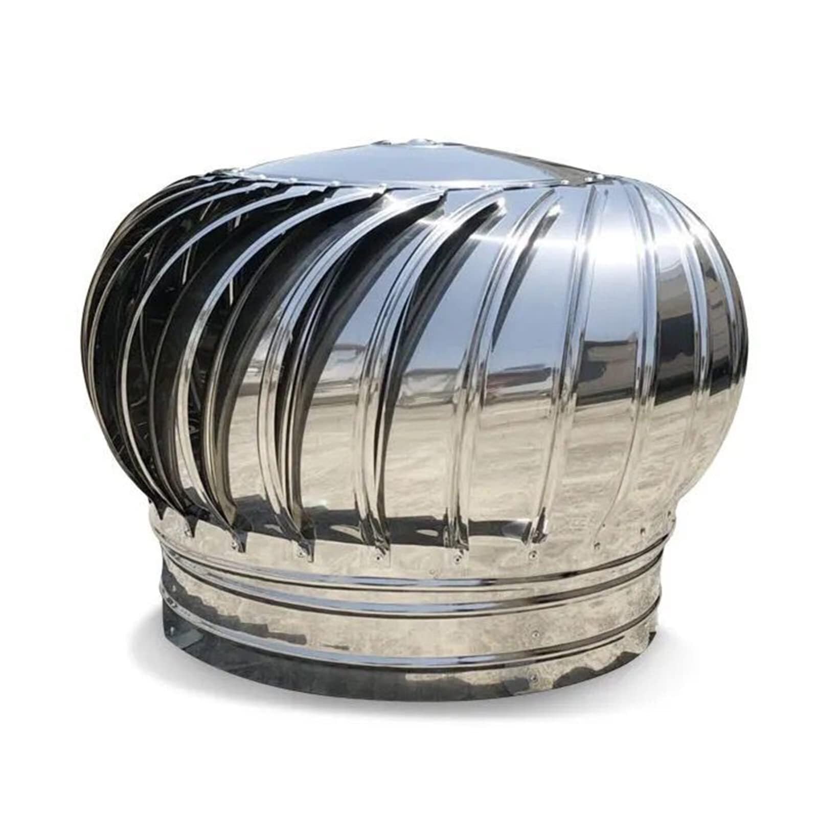 Sombrerete Giratorio de Acero Inoxidable para Chimenea: Apto para techos de 160 mm, su eficiente diseño Giratorio Mejora el Rendimiento de la Chimenea y Proporciona protección contra la Inte
