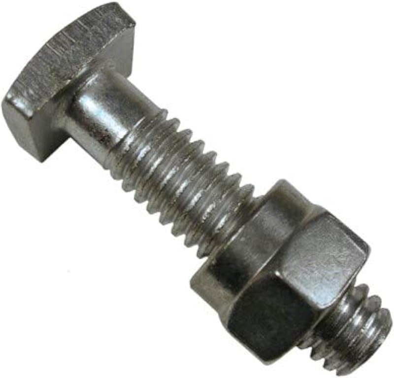 Parafuso e porca com ressalto para terminal de bateria Pico 0895PT 5/16"-18 x 3,18 cm – 10 conjuntos
