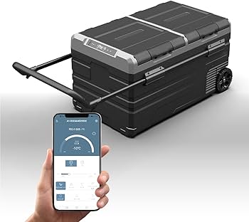 Amazon | ポータブル冷凍冷蔵庫 車載冷蔵庫 TX75 【 大容量72L 】【 2