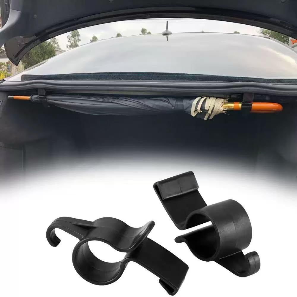YYUGUIBEG Car Boot Umbrella Holder Hook for Nissan XTrail T33 Qashqai J12 EPower 2022-2025