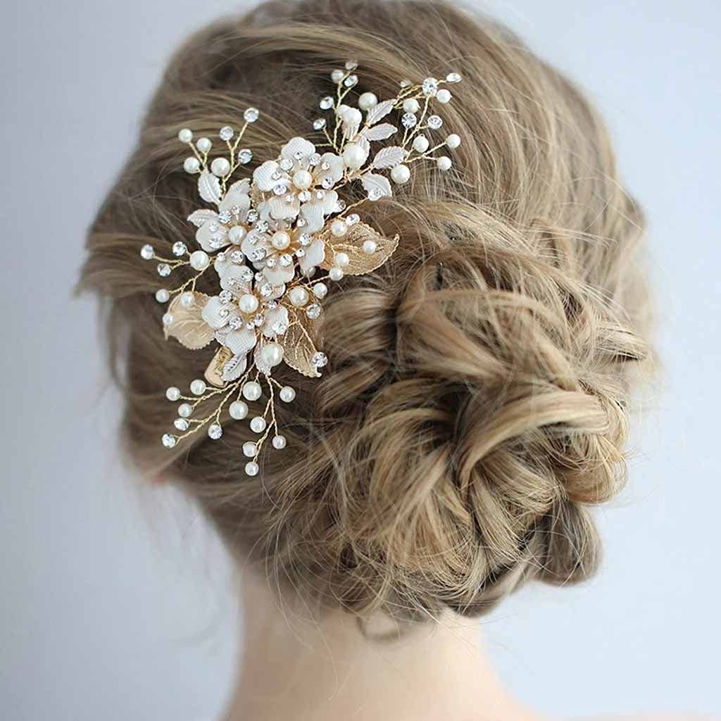 Coiffe de mariage flexible en strass pour éviter les maux de tête de mariée