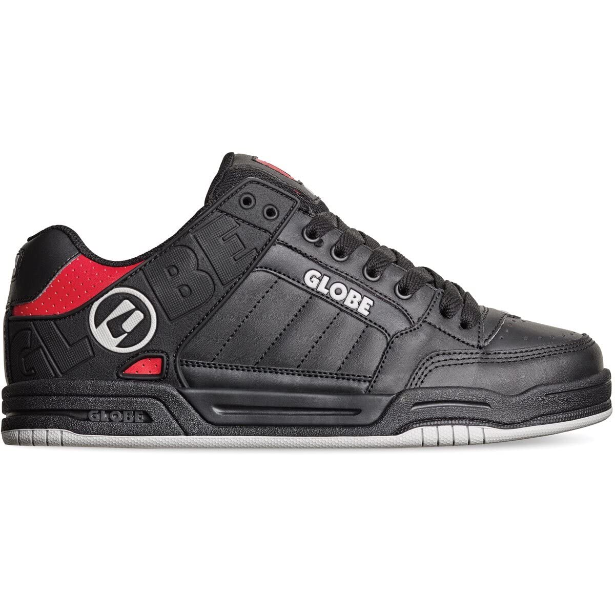Globe Men's TILT Sneakers, Black/Black TPR, 10 M US