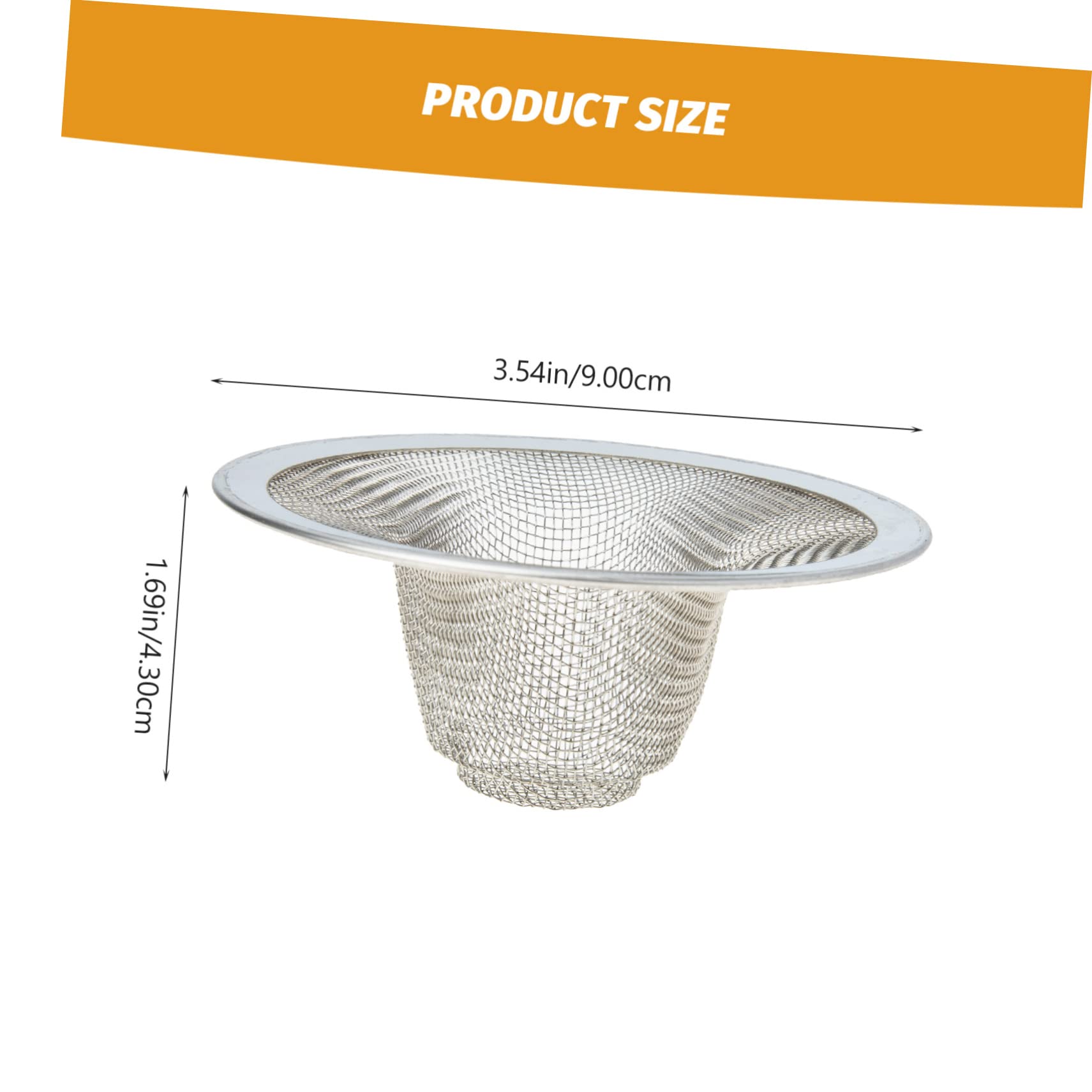 NUOBESTY 3 Sätze Haarsieb Für Badewanne Multifunktionaler Abflussfilter Rostfreiem Stahl Teiliges Langlebig Und Einfach Zu Reinigen Verhindert Verstopfungen Und Hält Haare 4 Stück * 3