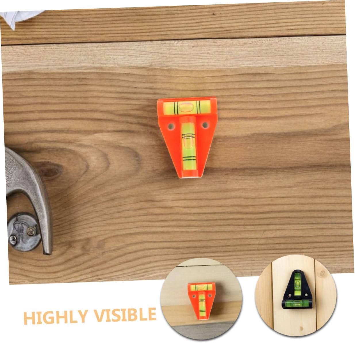 ABOOFAN 6Pcs Shape Bubble Level High Precision Leveling Tool for Rvs Campers Travel Trailers Boats Accurate Measurement for Various Surfaces Bubble for Easy Readings