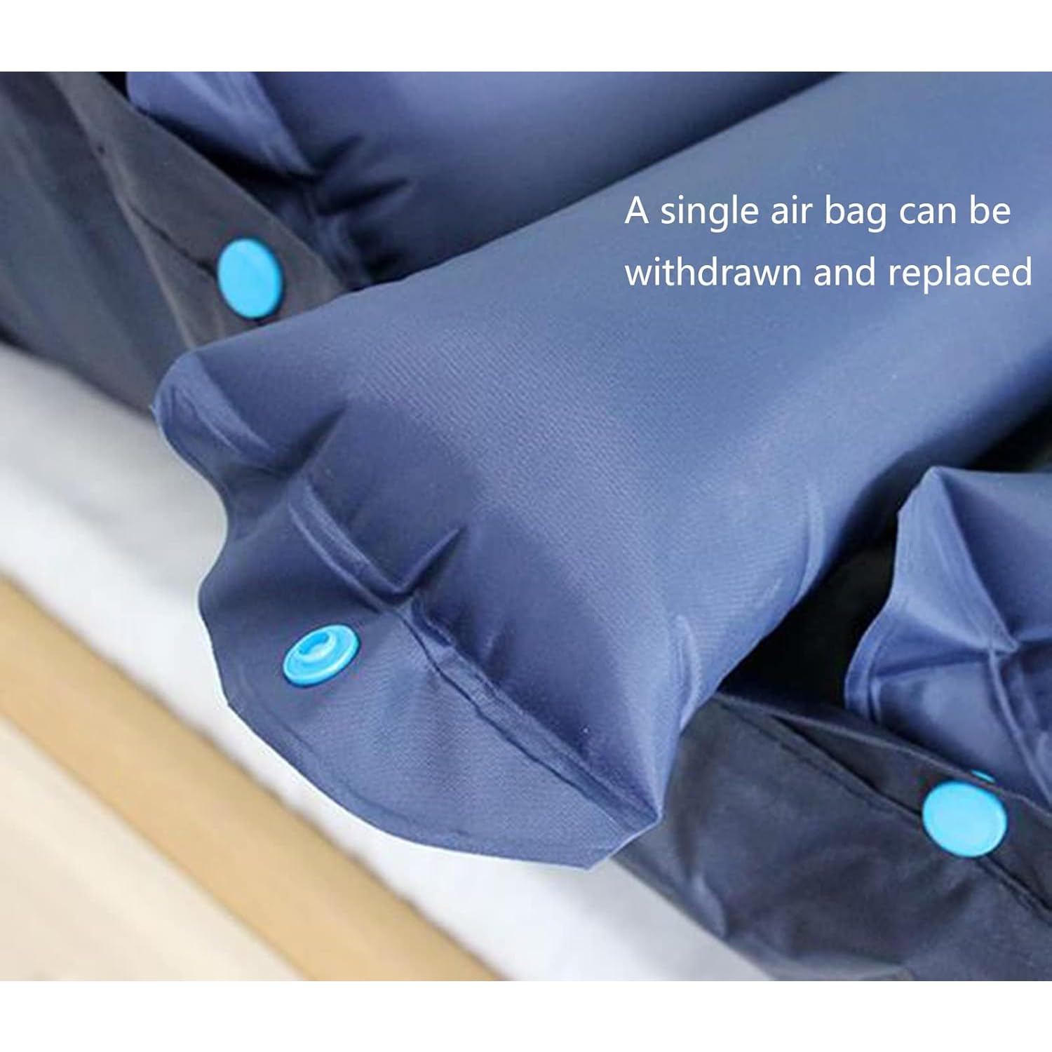 Materasso antidecubito, Materasso Anti-piaghe da decubito, Materasso ad Aria con Bolle Alternate e Pompa Regolabile, Materasso per la Cura degli Anziani per la prevenzione delle ulcere
