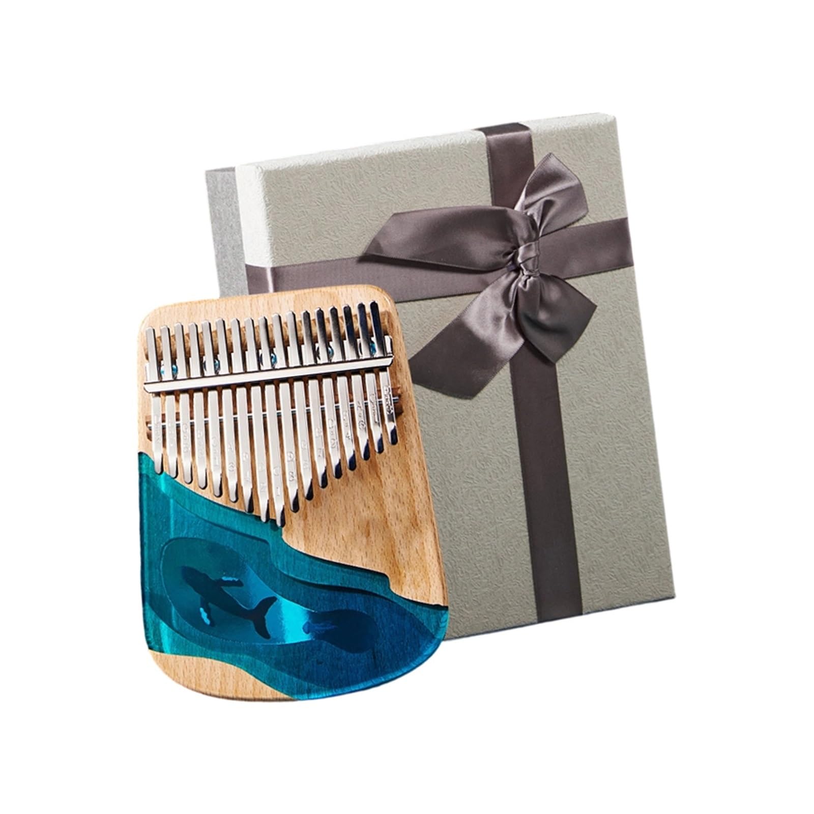 17 21 Tone Kalimba Instrument Dla Początkujących Z Pudełkiem Upominkowym(17note2giftbox)