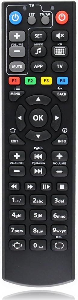 Black Original Replacement Remote Control forMAG 250 254 255 256 257 275 349 350 351 352 Linux IPTV Set Top Box