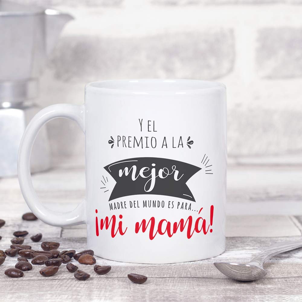 (Mug in Spanish) Best Mother Award 2, 12 - Image 7