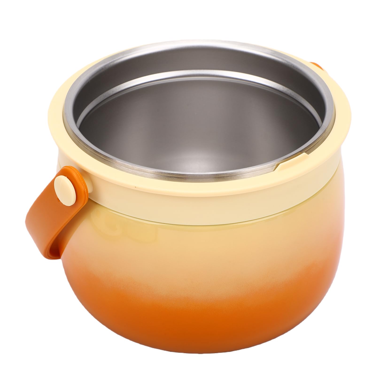 ASHATA 1.2L Isolierglas Lebensmittelbehälter, 304 Edelstahl, für Unterwegs