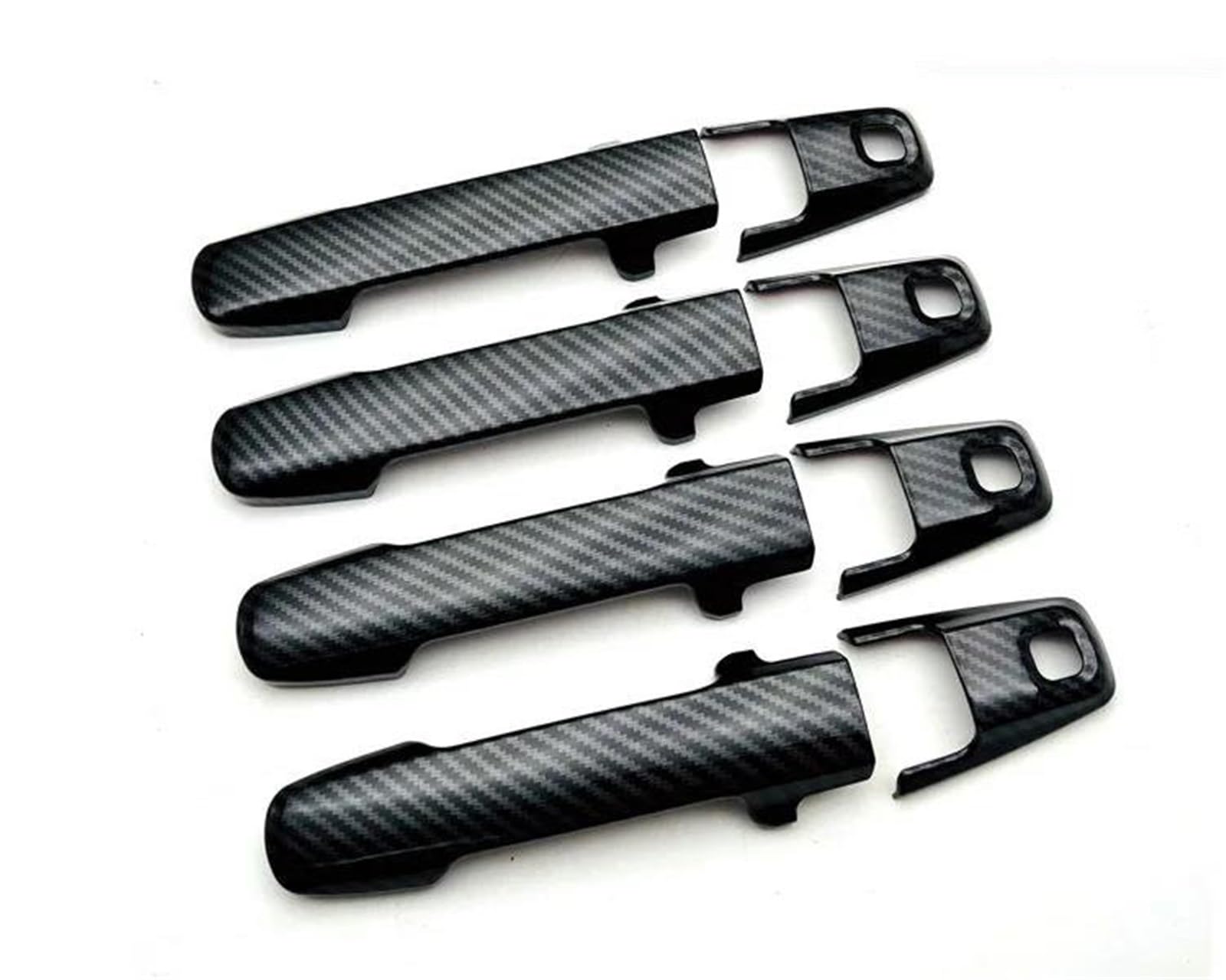 Ujnheq Style 1 For Suzuki For Spacea For Gear Mk53 Modified Exterior Door Handle Electroplating Decorative Strip Body Cover(Style 1)