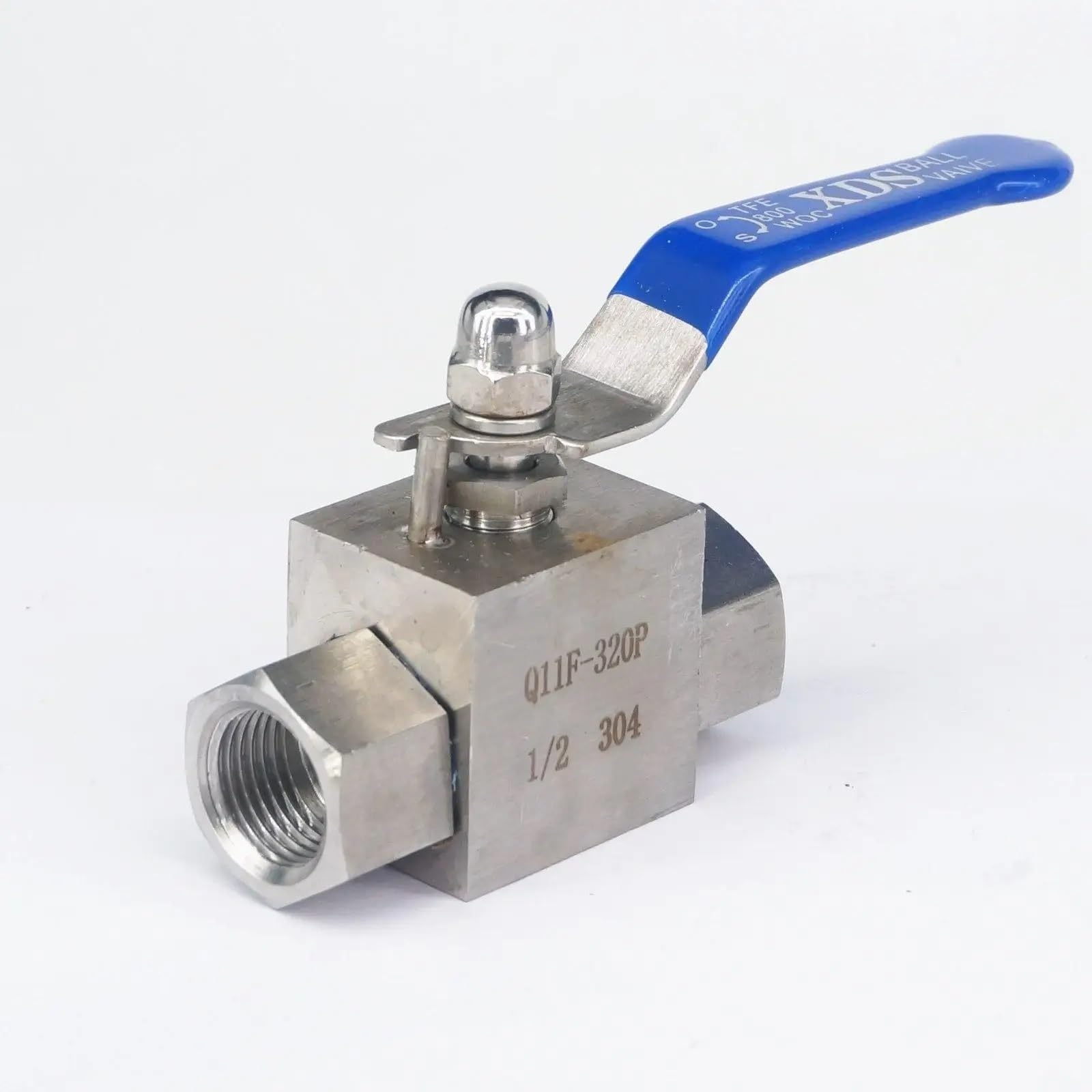 Robinet à Boisseau sphérique d'arrêt Femelle 1/2" en Acier Inoxydable 304 4500