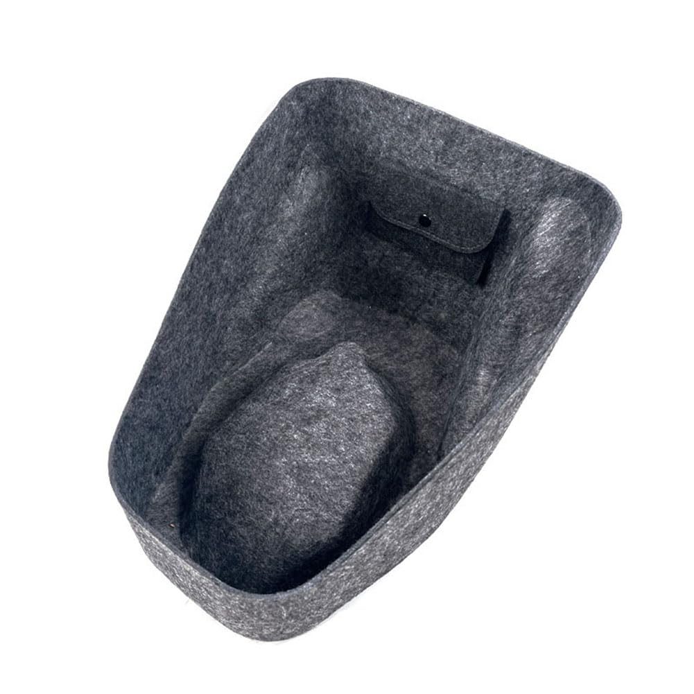 JGQFB Motorcycle Tail Box Inner Liner,Compatible with Honda LD125LINK 3D,Motorcycle seat,Grey