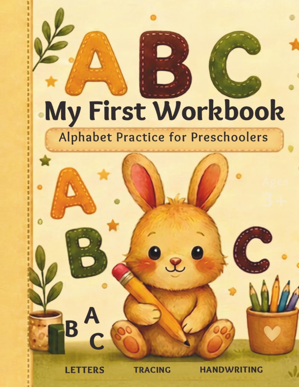 Letter Tracing Workbook for Preschoolers: Learn Uppercase & Lowercase Letters with Fun Handwriting Practice