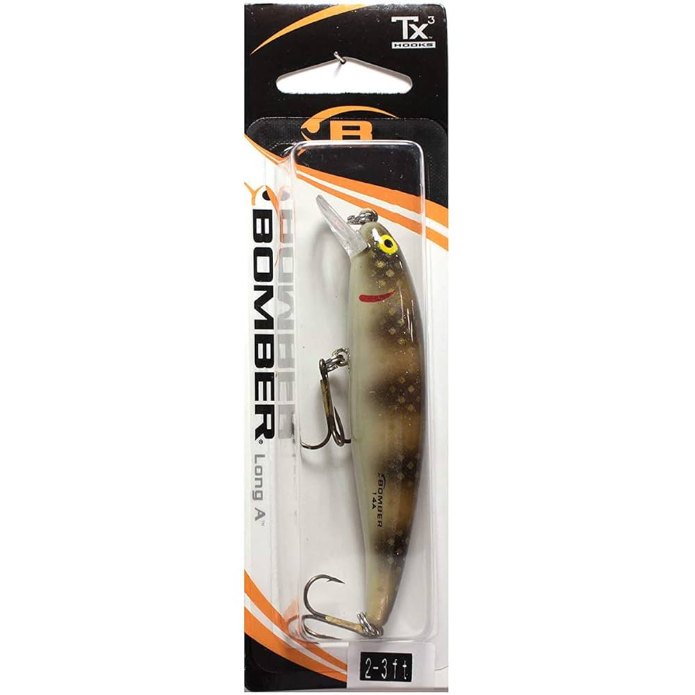 Amazon.co.jp: ボンバーロング釣りルアー（シャルトルーズ