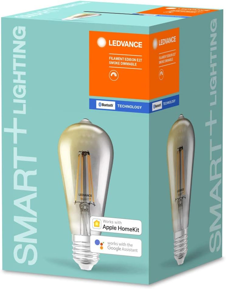 LEDVANCE Smart LED Lamp with Bluetooth, E27, Dimmable, Warm White (2700K), Replaces Incandescent Lamps with 44 W - Image 4