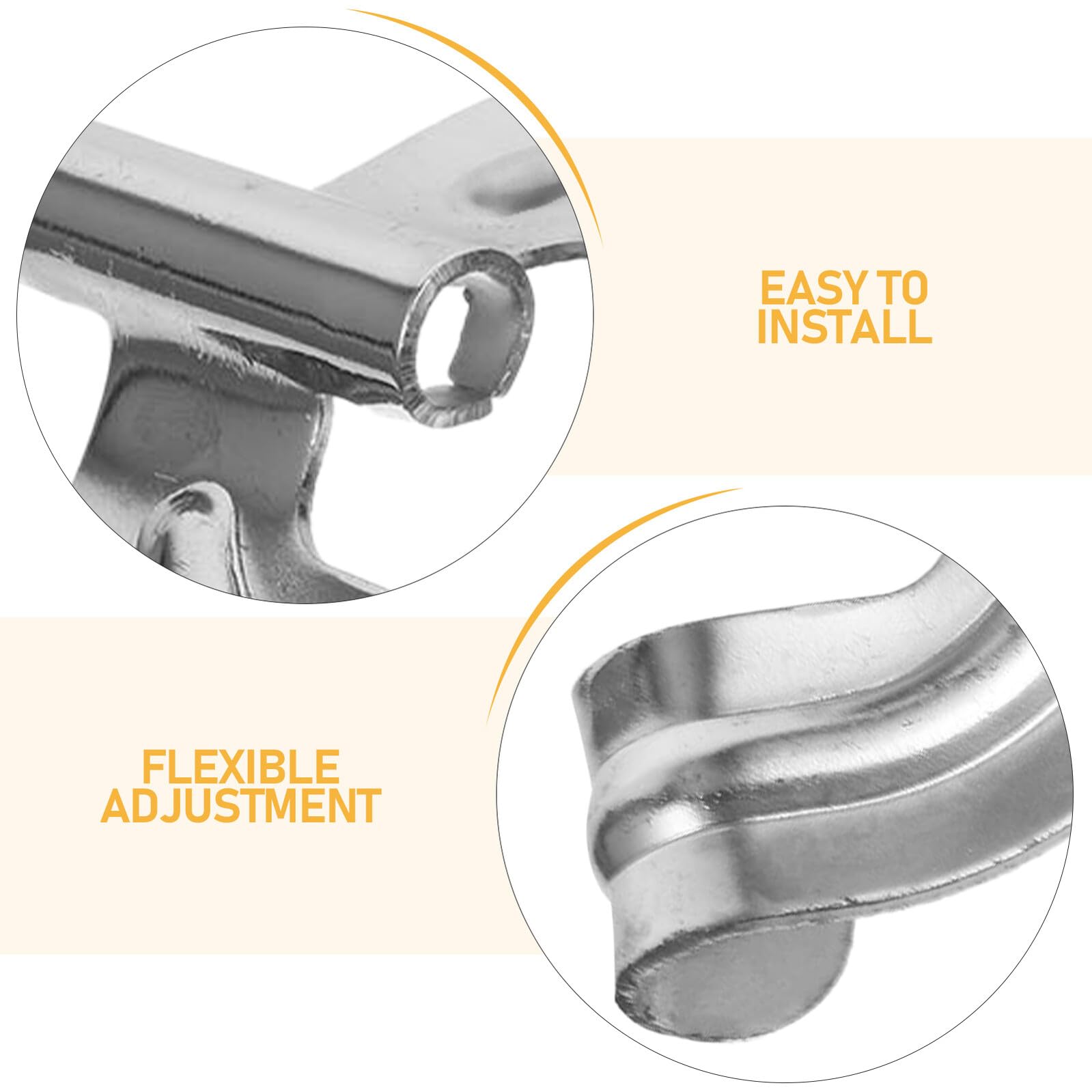 BETOOKY Set 20 Pezzi Ganci e Artigli in Metallo per Grancassa, Kit Hardware per Batteria, Accessori per Percussioni da Rullante, Montaggio Affidabile e Regolabile per Prove e