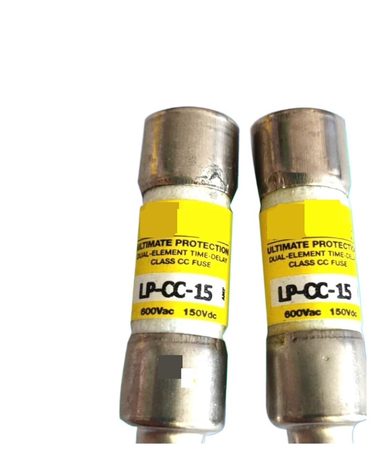 10 Pack Fuses 10pcs Cooper Bussmann LP-CC-15 (LPCC-15) 15 Amp Time Delay Fuses - Ferraz Shamwut Ferraz Shamwut Electrical Fuses - Foto 2