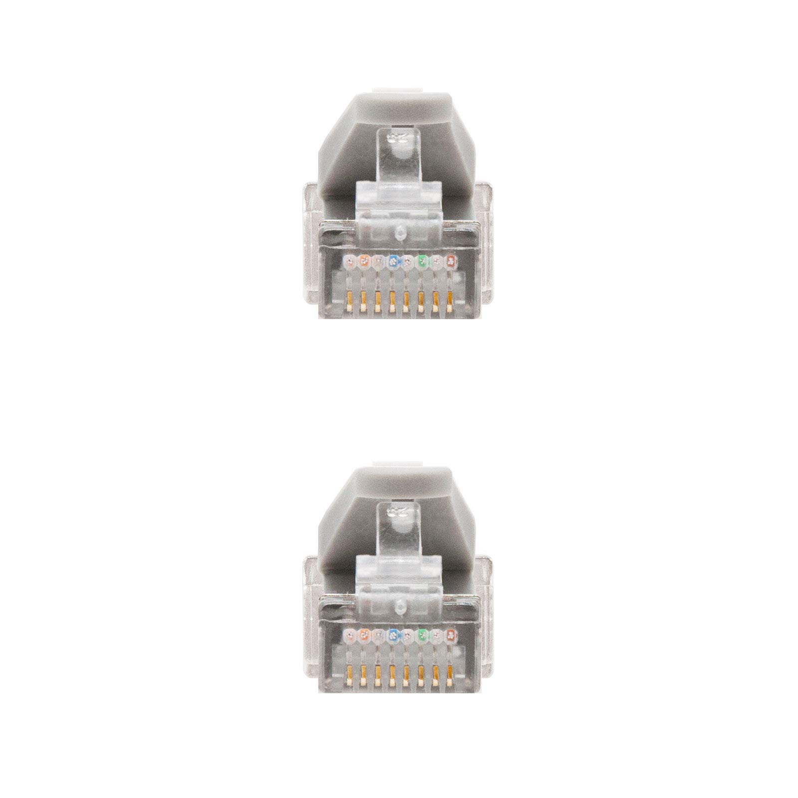 Câble Ethernet RJ45 Cat.6 FTP Gris - 2 Mètres | Pour Connexion Réseau Ultra-rapide