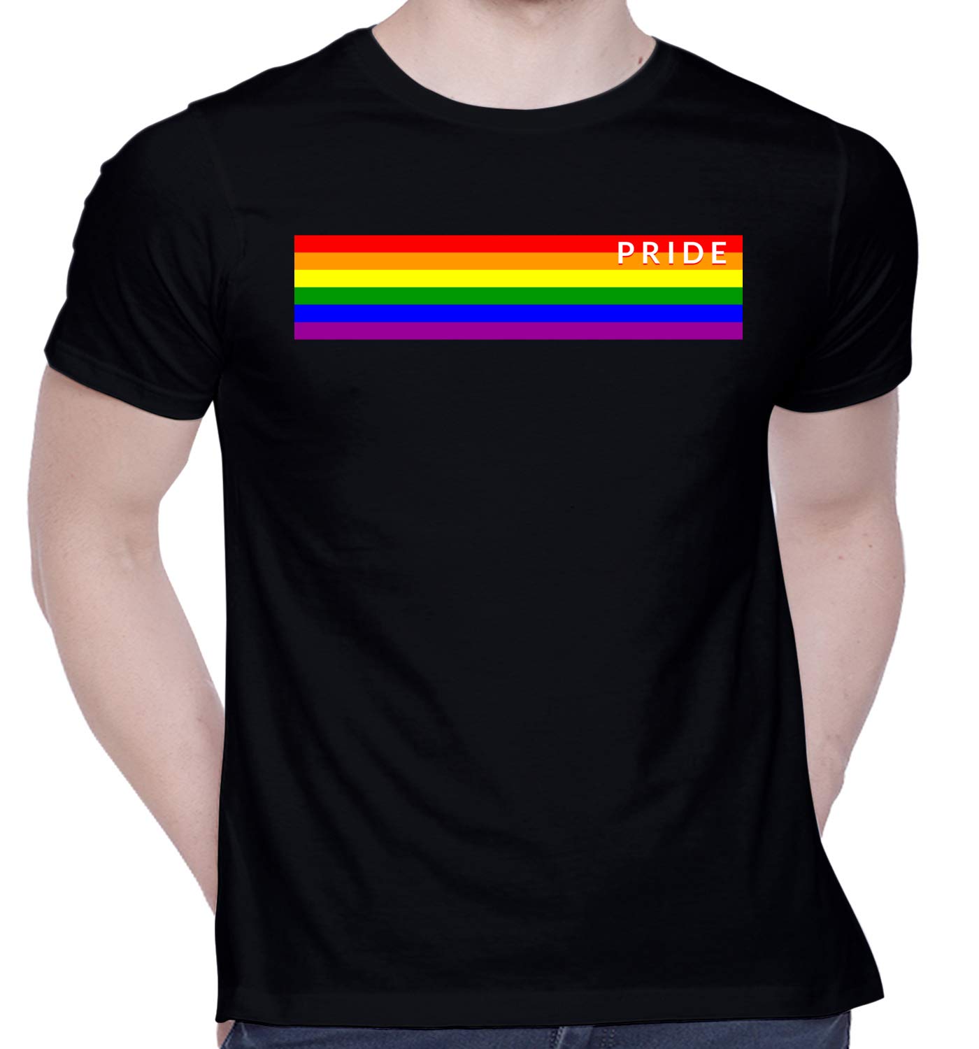 CreativiTGraphic Printed T-Shirt for Unisex Pride Tshirt | Casual Half Sleeve Round Neck T-Shirt | 100% Cotton | D00884-50