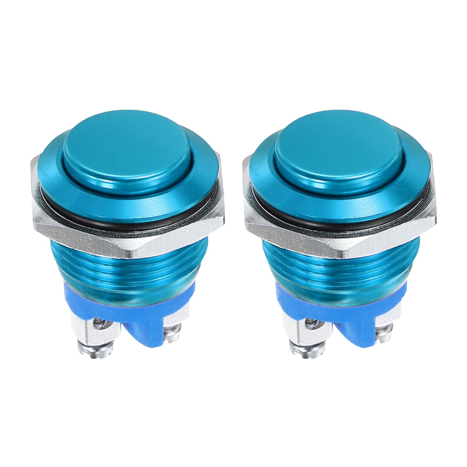 DMiotech 2 Pcs 19mm / 3/4" Push Button Switch