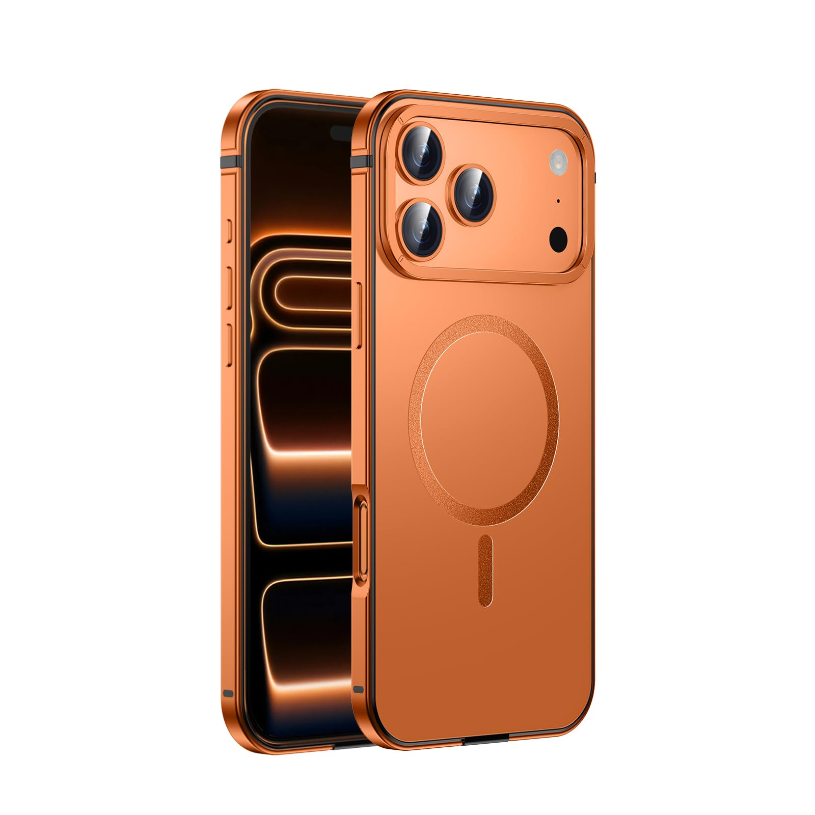 Amazon.com: IMCHEN for iPhone 17 Pro Max Case - Metal Frame with