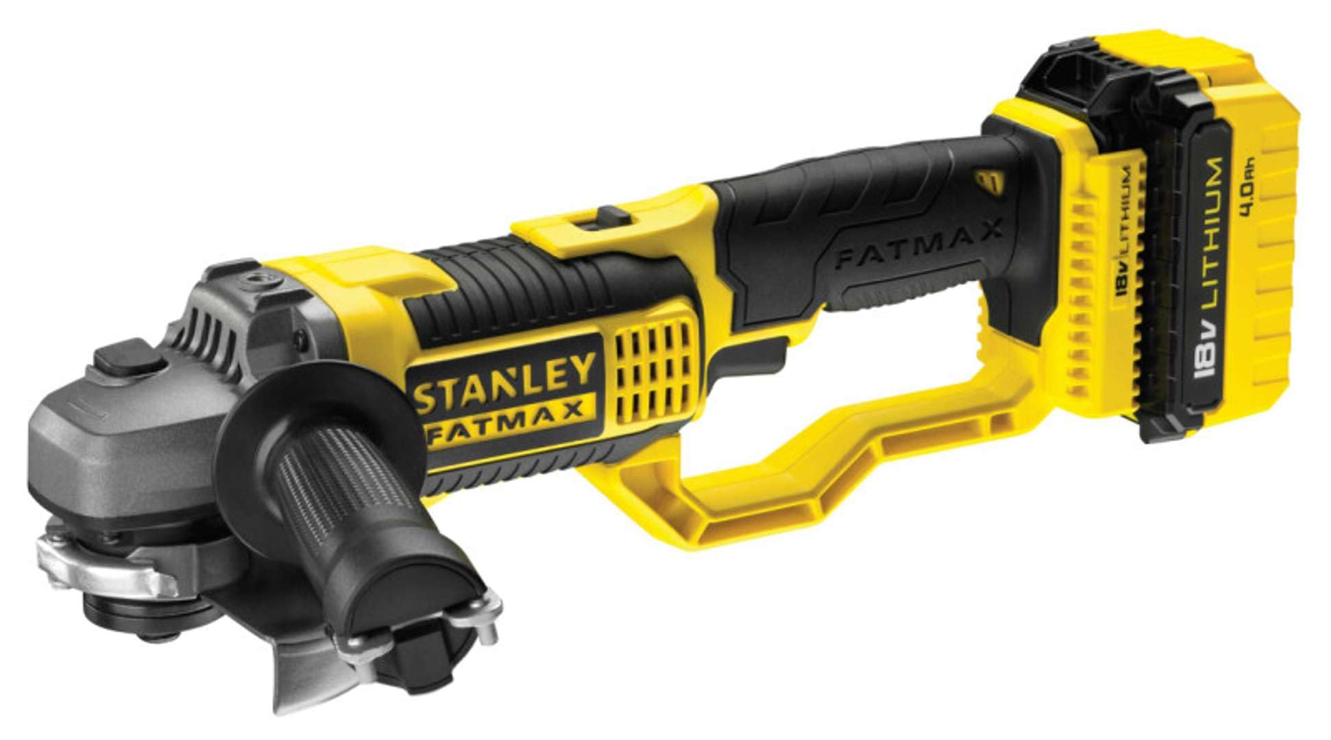 Meuleuse Angulaire Stanley FATMAX 18V 125mm - Sans Fil, Moteur Brushless, 8500 Tr/min