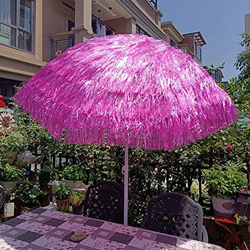 Parasols en paille de plage extérieurs pliants pour piscine - 3