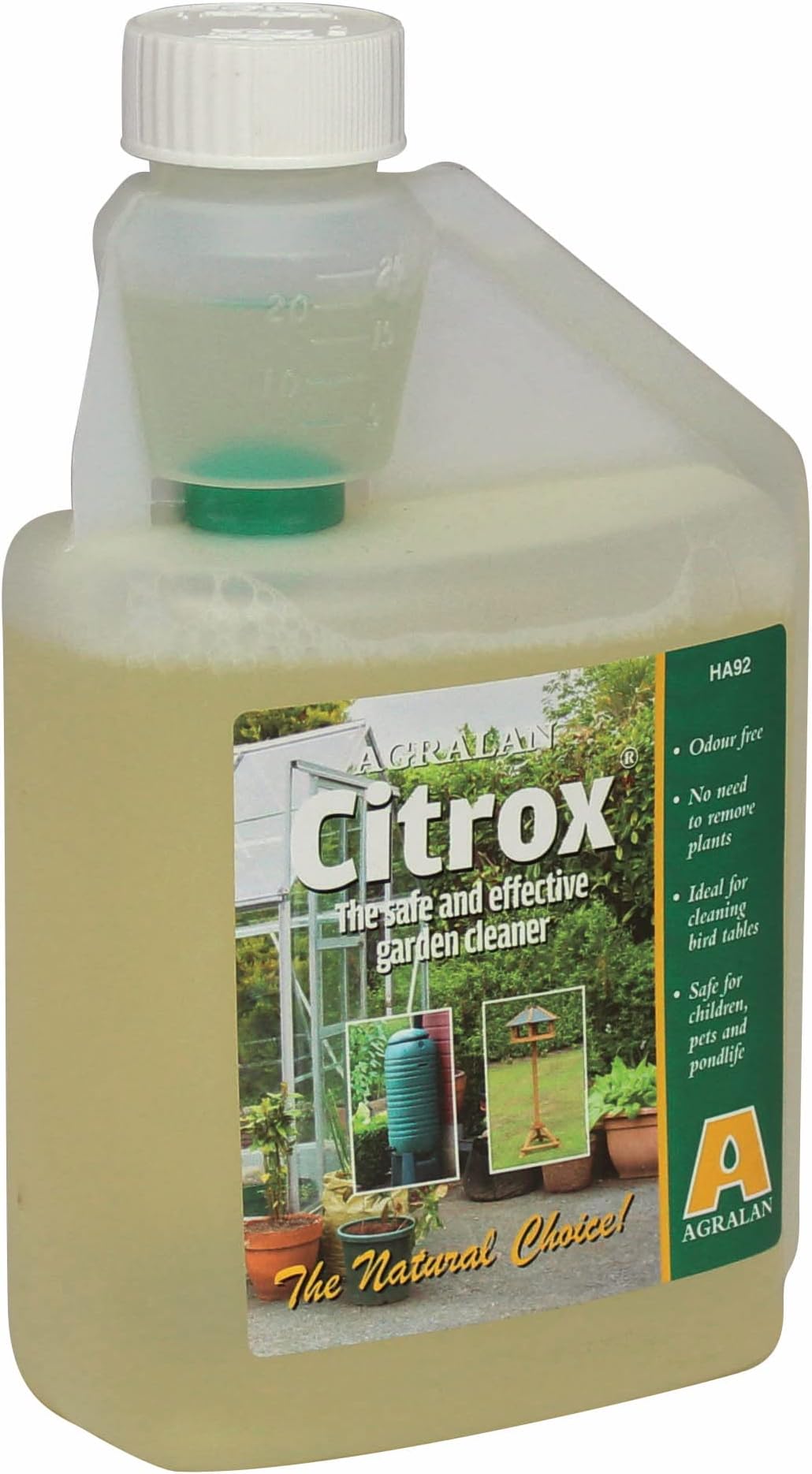 Agralan Citrox Natural Citrus Garden Greenhouse Bird Table Disinfectant (Twin Pack)