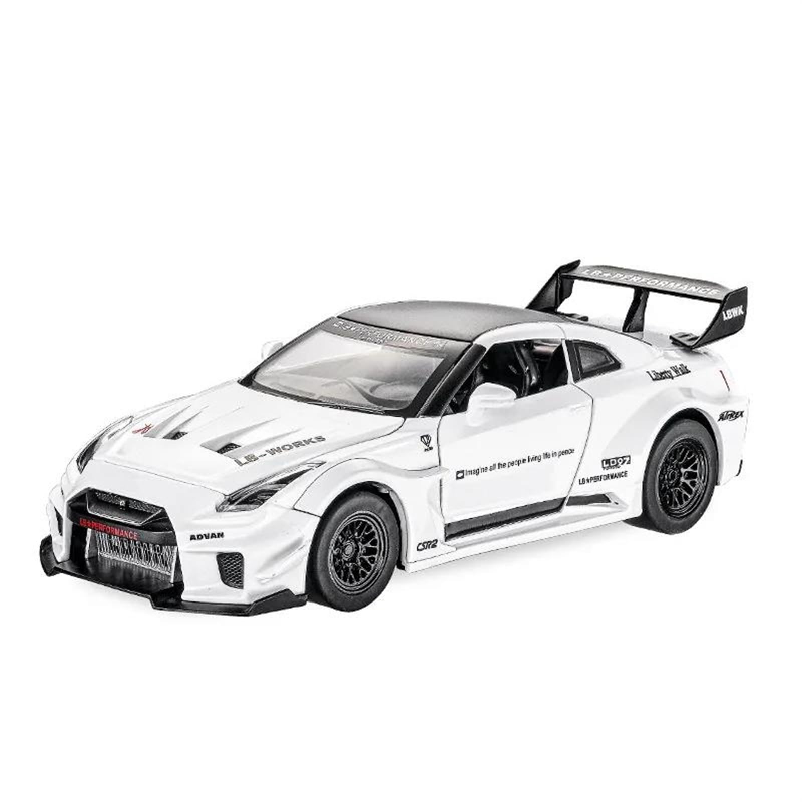 Amazon.co.jp: スケールダイキャストカー 1:32 For NISSAN GTR GT-R