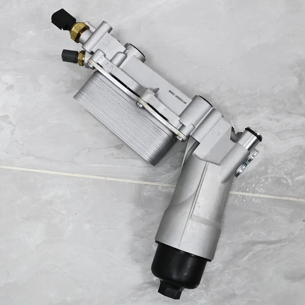 Filtr oleju zamienny 68105583AF 68105583AA 926-876 Aluminiowa Obudowa Adaptera Filtra Oleju Pasująca Do Jeep Cherokee/Dodge Avenger/Ram 1500/Chrysler 200 3.6L V6 Filtr olejowy