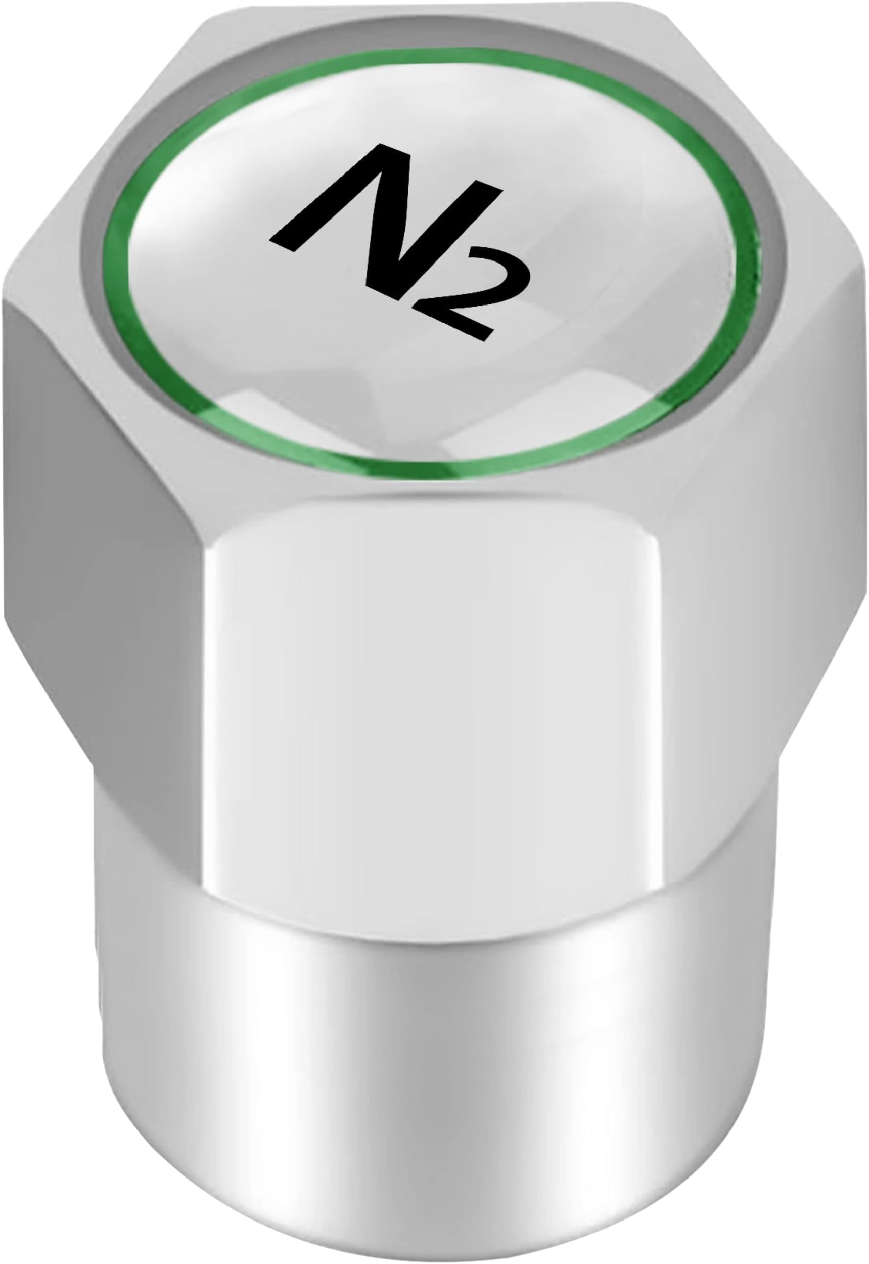 Ecco Nitrogen Economy Tire Valve Caps (1000 Pcs.) Chrome