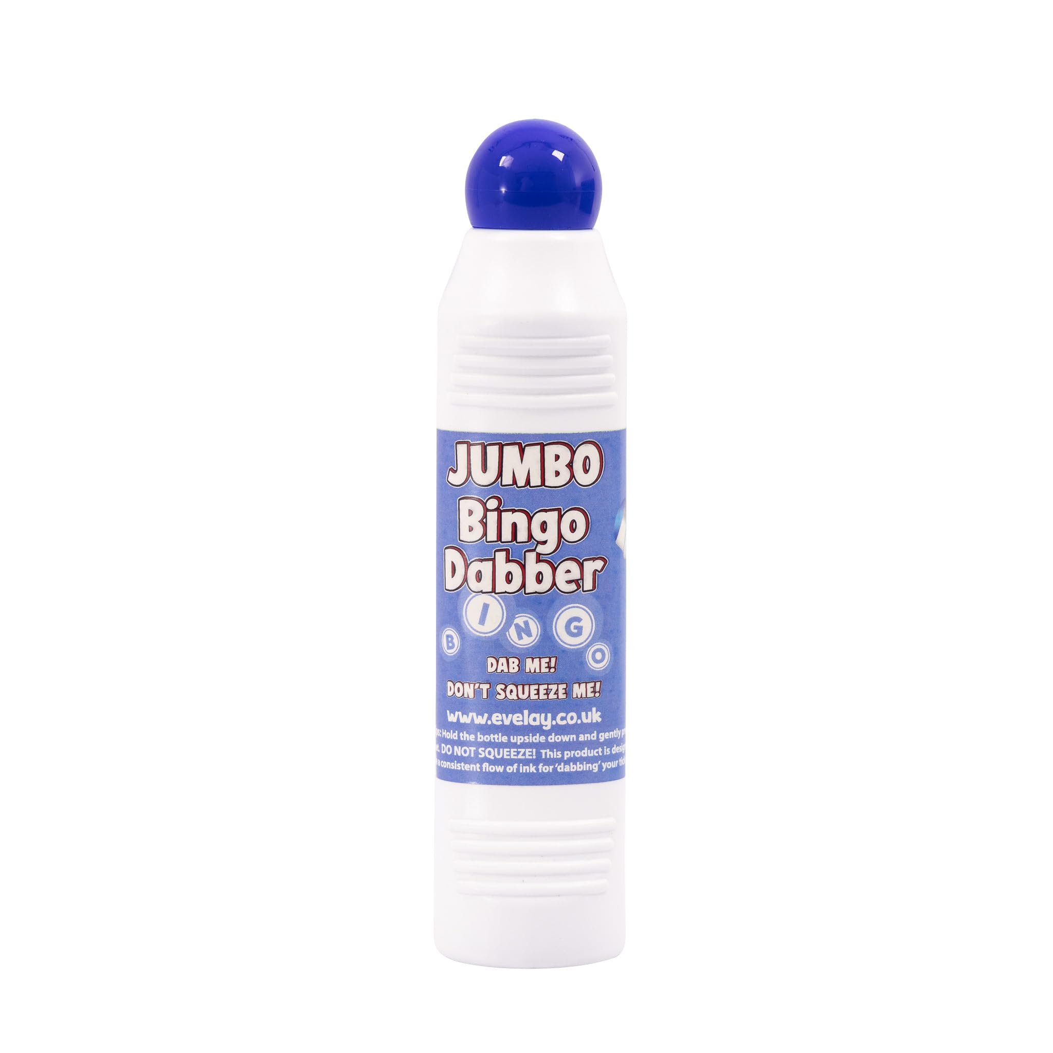 evelay Jumbo Bingo Dabbers, 80ml Large Ink Markers with 17mm Sponge Tip, Smooth Coloured Daubers for Tickets Fundraisers - Image 2