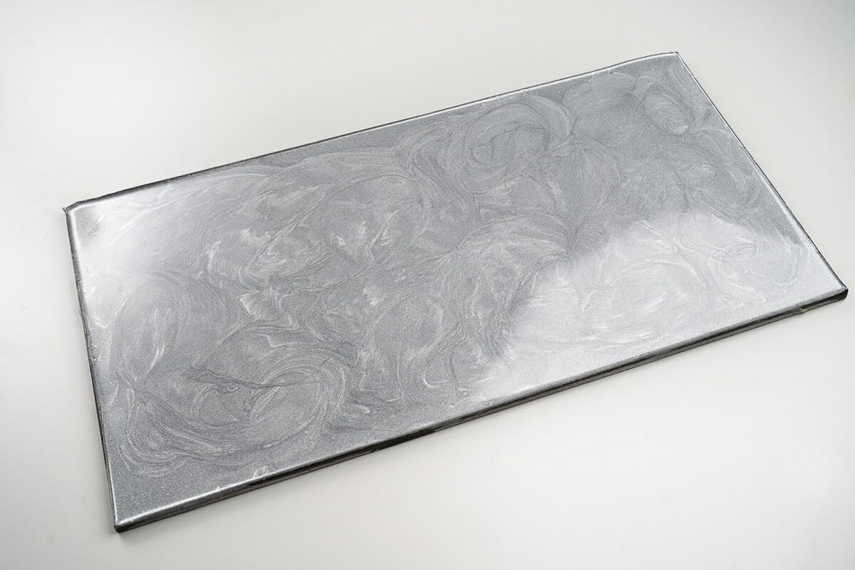EPODEX Resina Epossidica per tavoli, piani di lavoro e superfici | Kit colata colorato con effetto marmo, metallo o tinta unita | Per legno, cemento, massetto e altro