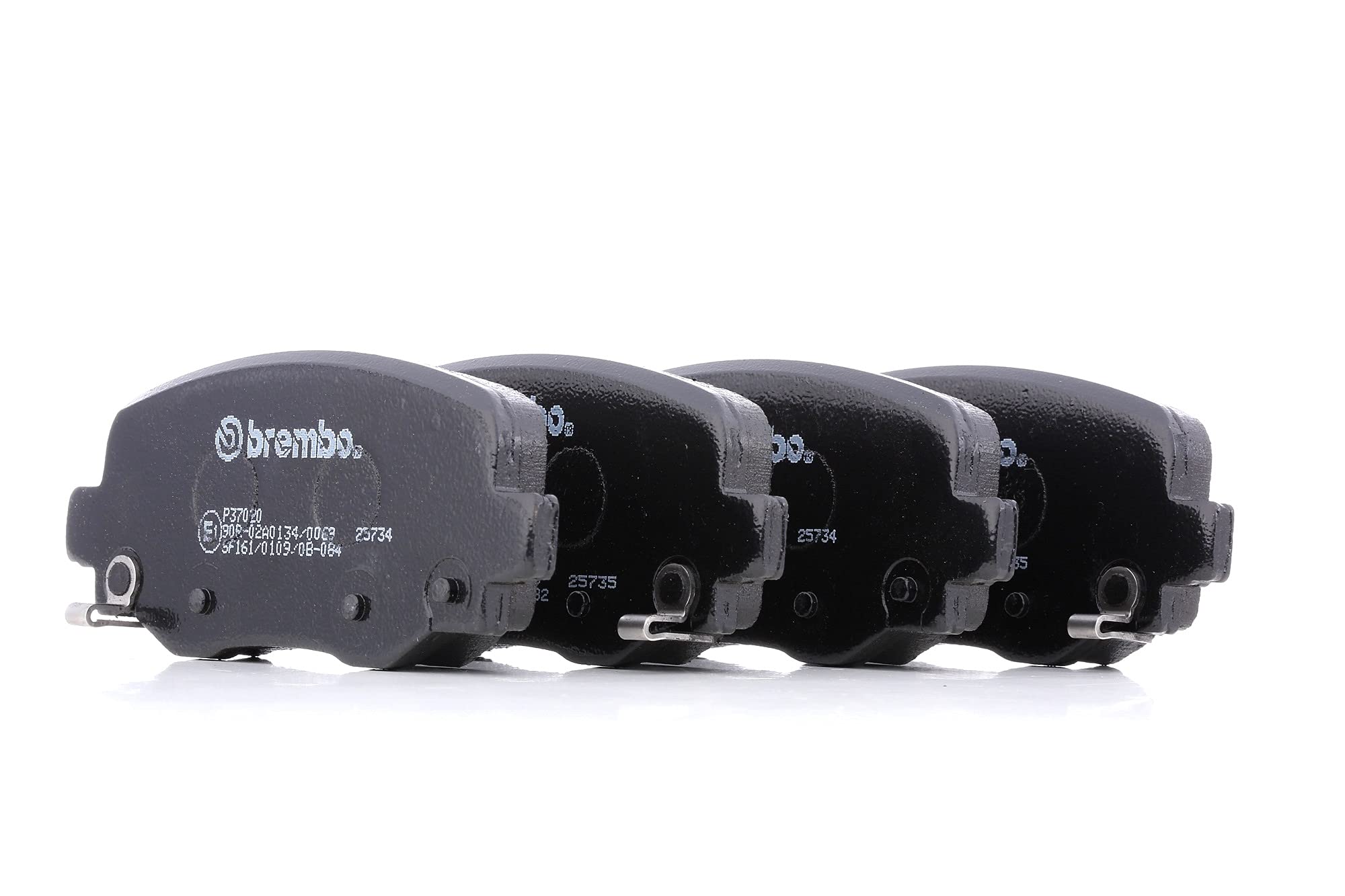 Brembo P37020 - tylne klocki hamulcowe