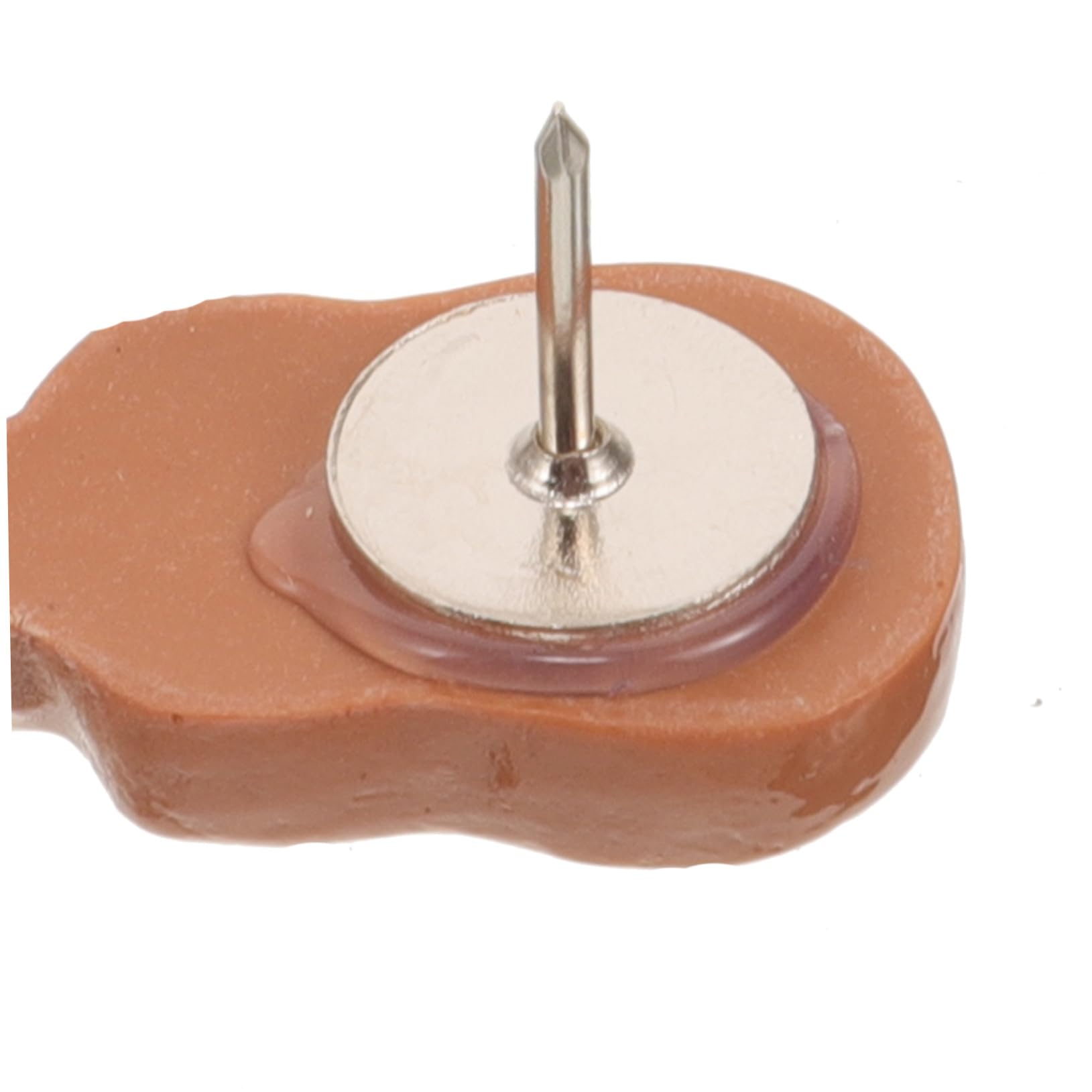 HOMSFOU 5 Set Perno Della Chitarra Piccola Puntina Da Disegno Pin Di Tavola Di Sughero Puntine Decorative Per Bacheca Di Sughero Puntine Per Bacheca Puntina Decorativa Metallo 20 Pezzi*5