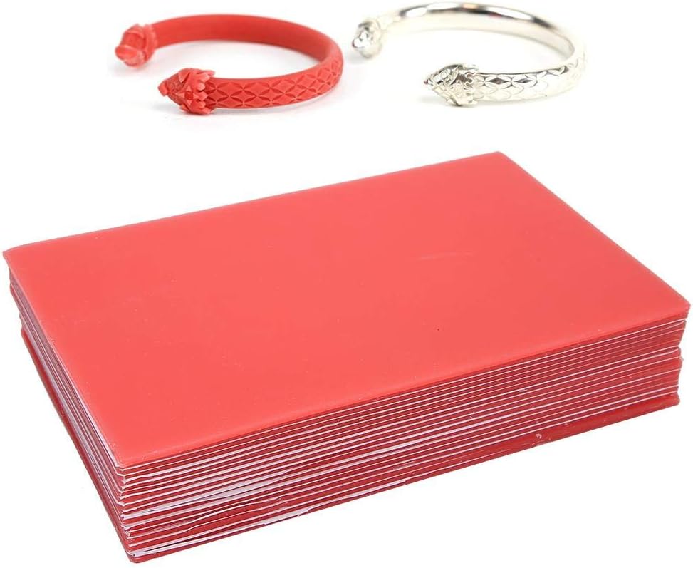 Jewelry Carving Wax, 18pcs 2mm Jewelry Engraving Wax Jewelry Making Engraving Wax Jewelry Making Tracing Melting Shaping Wax Sheet Set