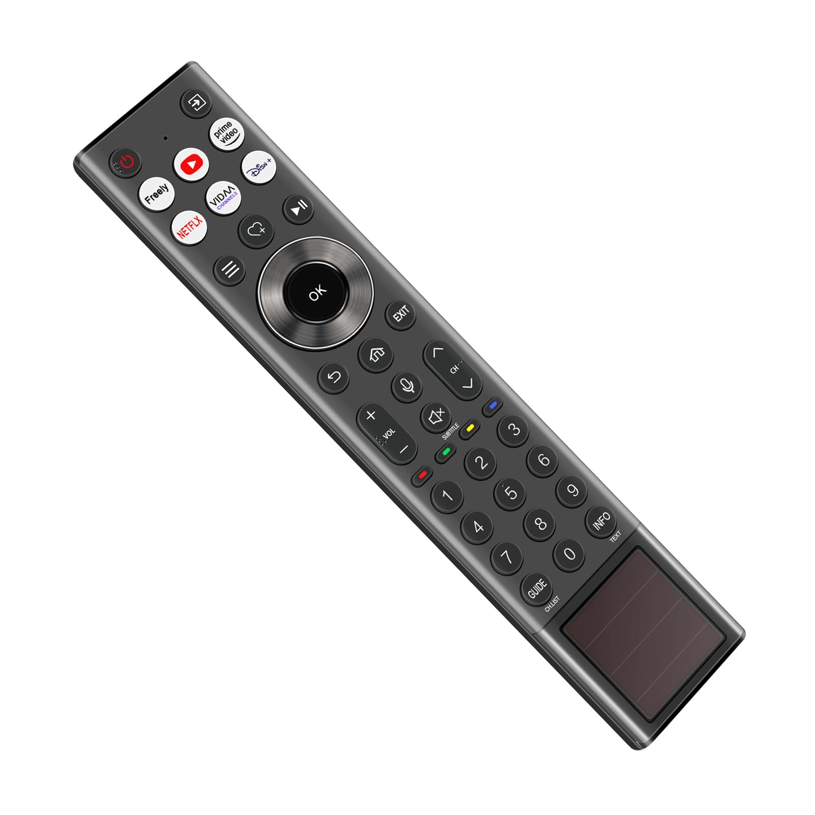 Pilot zdalnego sterowania ERF6B66H zamiennik słonecznego pilota głosowego pasuje do telewizora Hisense 4K