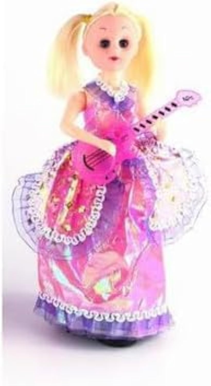 S SGTT PRO Dancing Doll Fashion Girl Doll Singing And Dancing Led Light Music Toy For Girls Gifts 10X10X10 Multicolor 703 (DOLL-B)